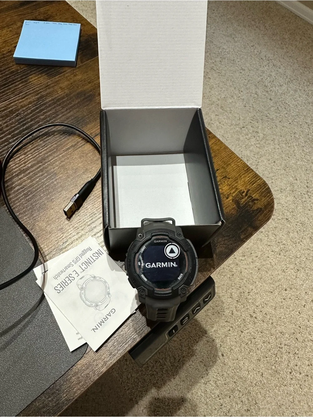garmin Instinct Tactical GPS Smartwatch - Black
